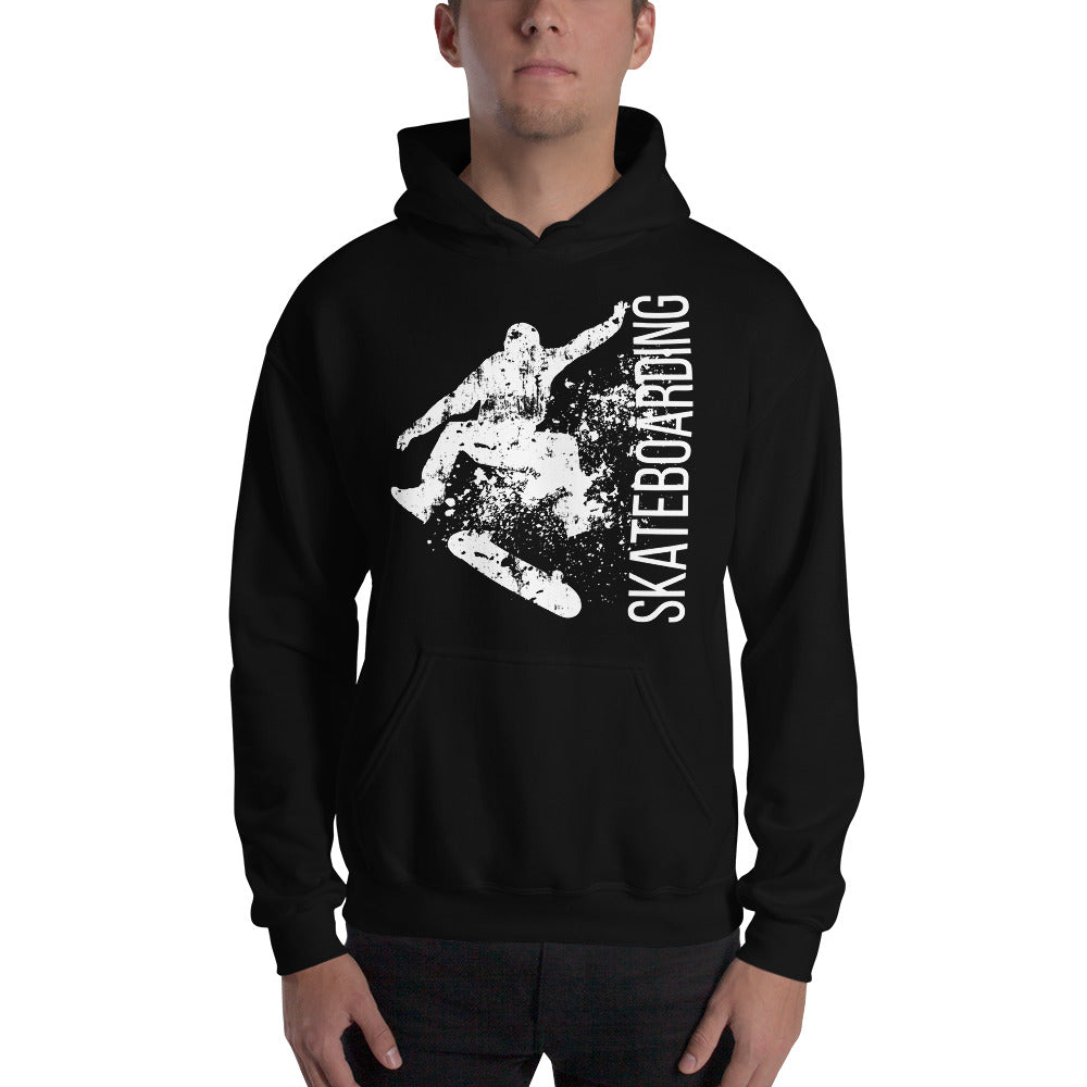 Abstract Skateboarding Hoodie