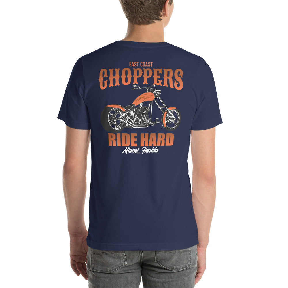 East Coast Choppers Tee with Back Print