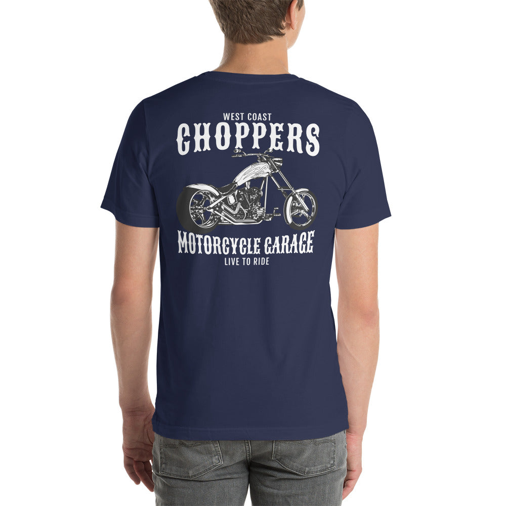 West Coast Choppers Tee with Back Print