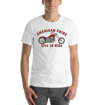 American Pride Live to Ride Tee