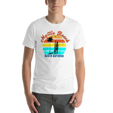 Myrtle Beach Female Surfer Tee
