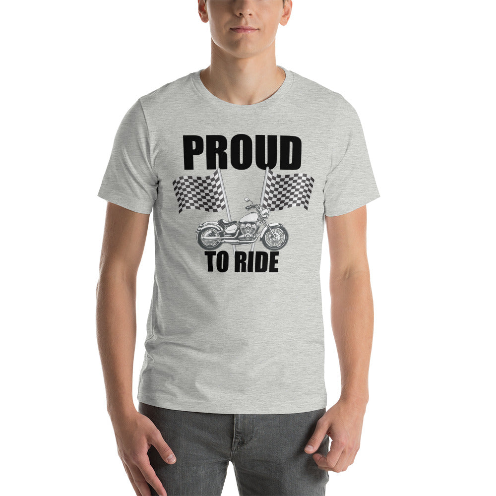Proud to Ride- Black Text