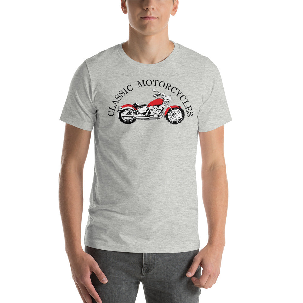 Classic Motorcycles-Black Text