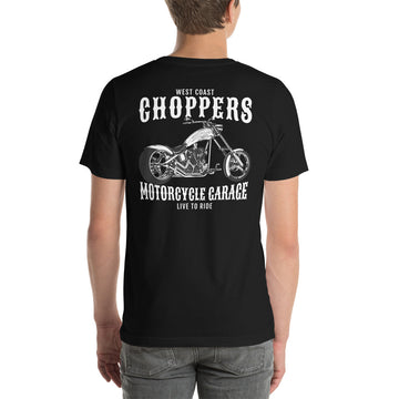 West Coast Choppers Tee with Back Print