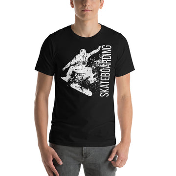 Abstract Skateboarding Tee