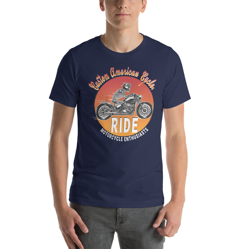 Custom American Cycle Ride Tee