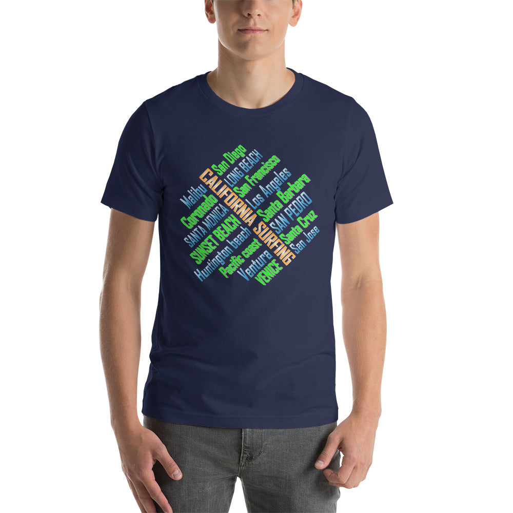 California Surfing Destinations Tee
