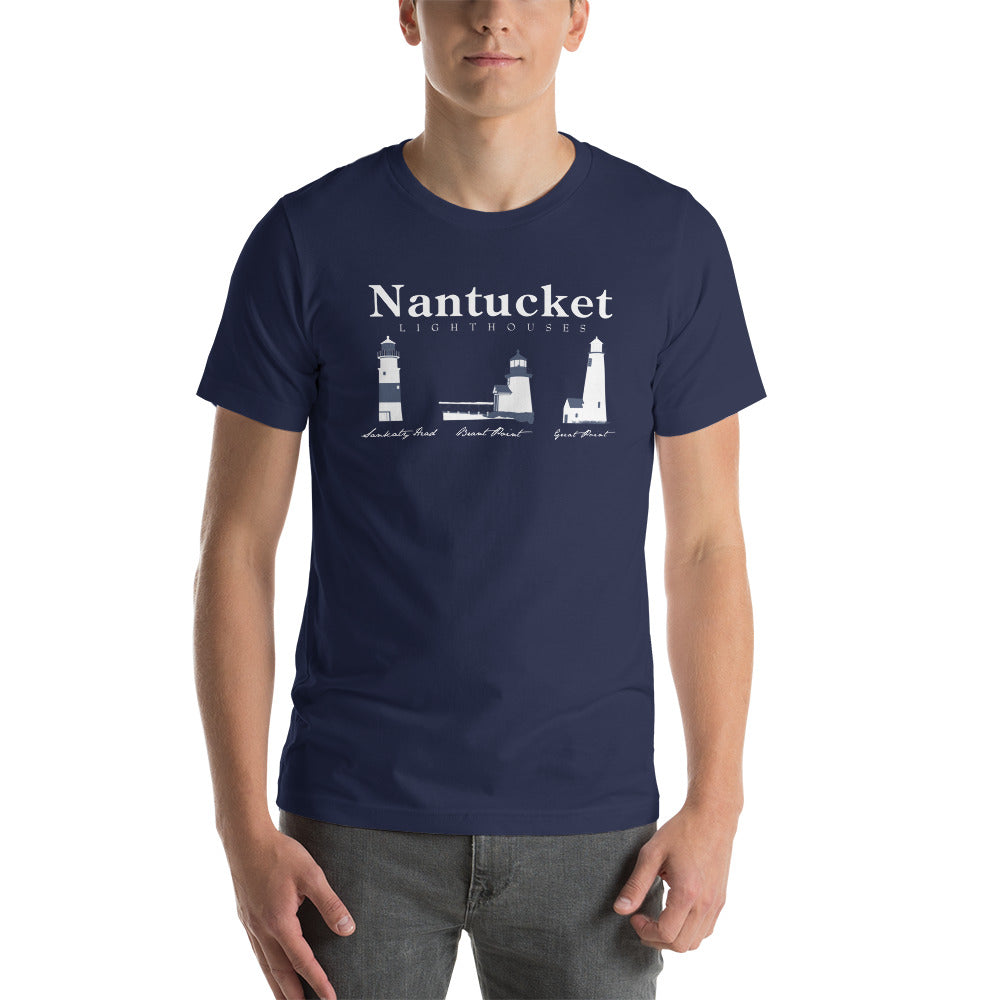 Nantucket Lighthouses Tee
