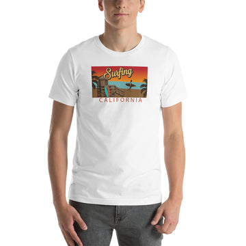 Surfing California Tee